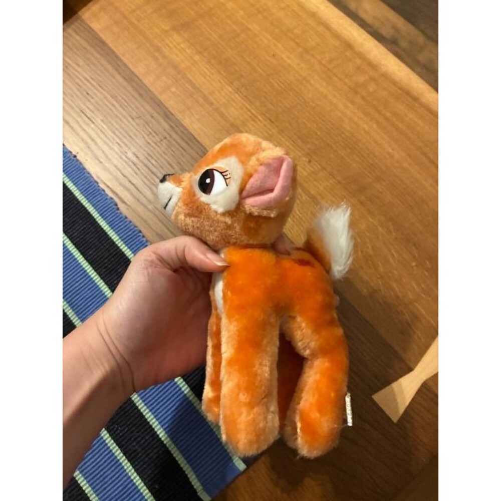 VINTAGE KOREA WALT DISNEY ANIMATED CLASSIC BAMBI DEER DOLL COLLECTOR TOY